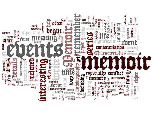 Memoir Wordle - Alpha Resources